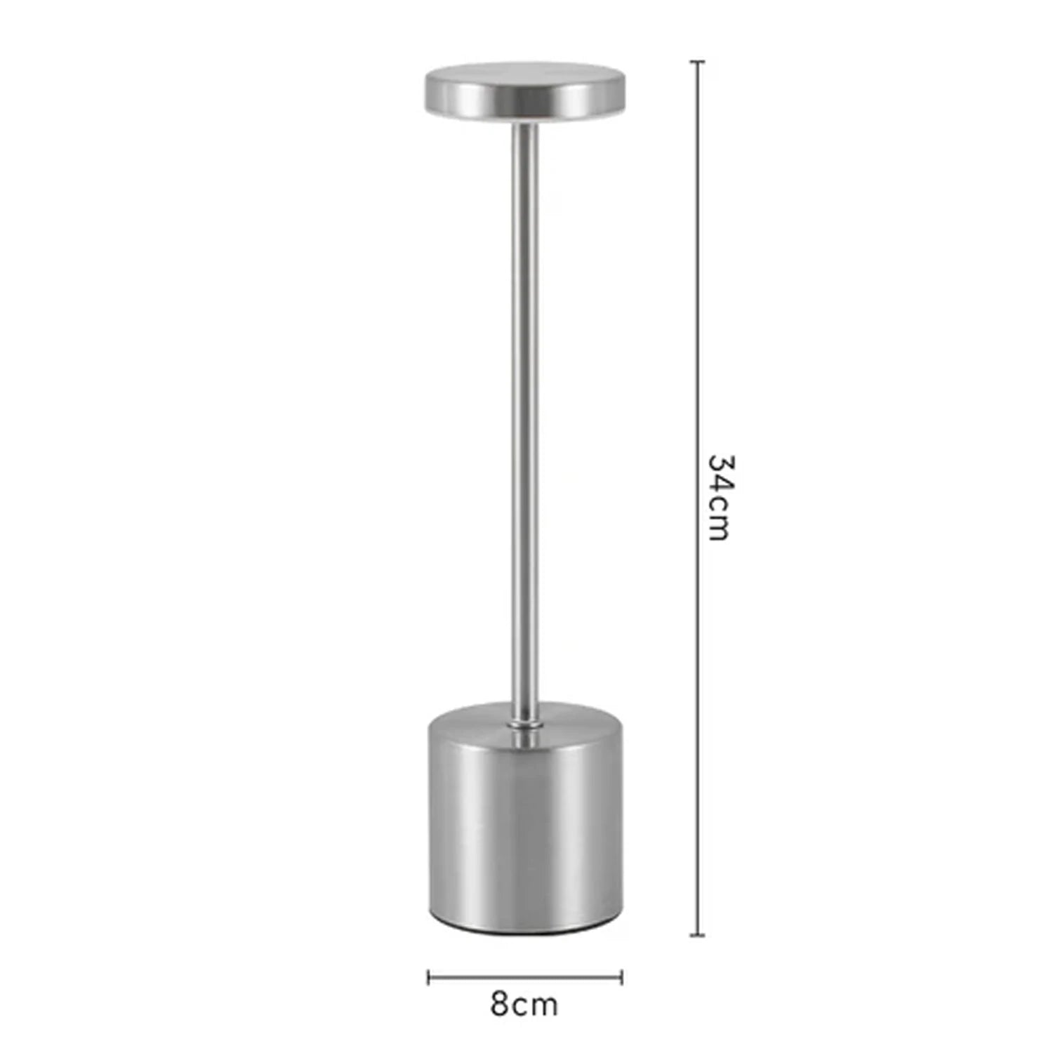 Luminária de Mesa Abajur Touch Led Antares