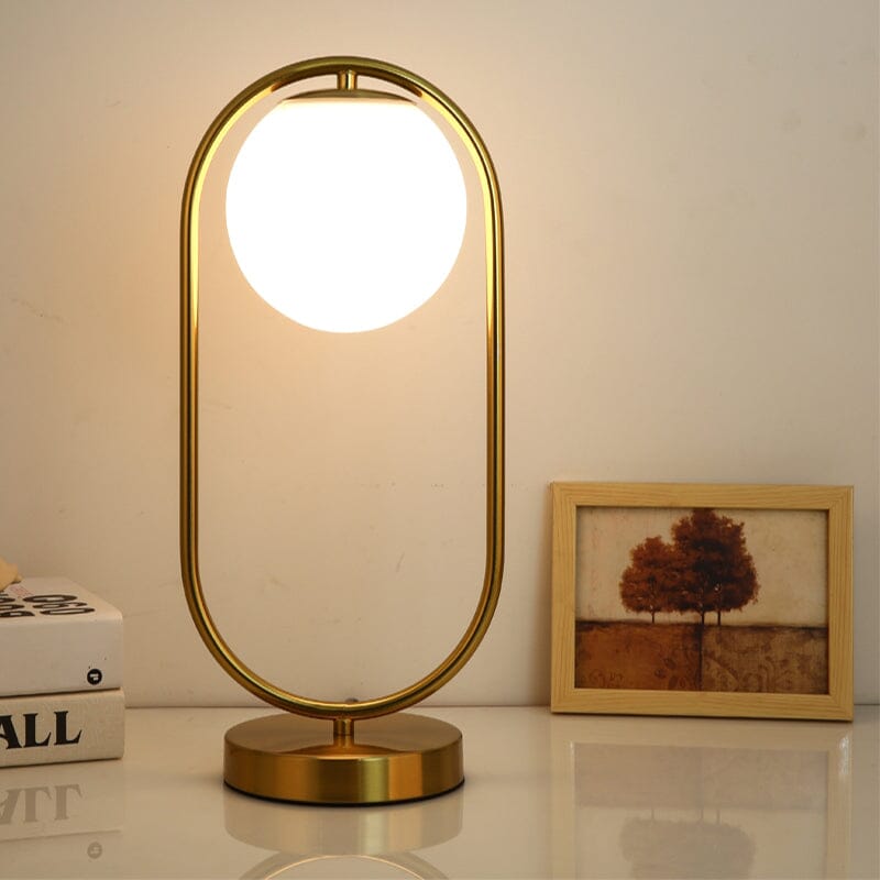 luminária de mesa led