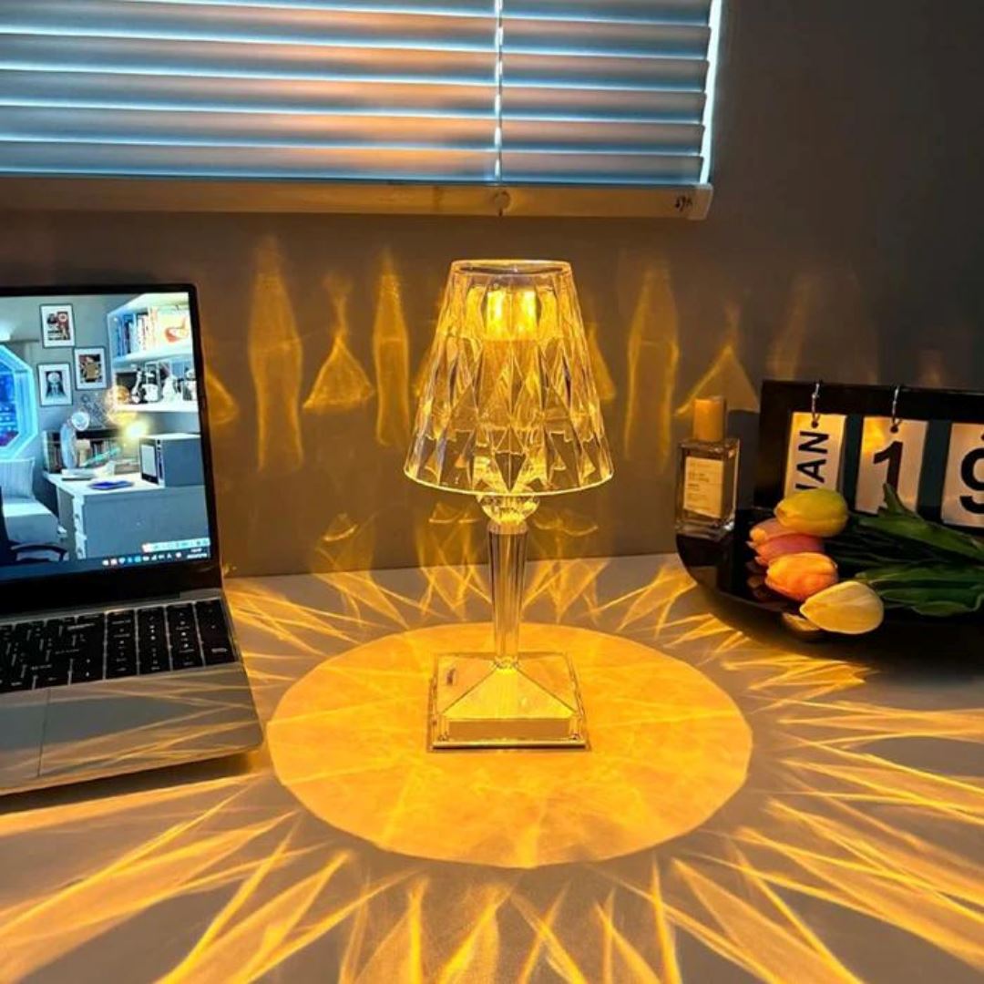 luminária de mesa led