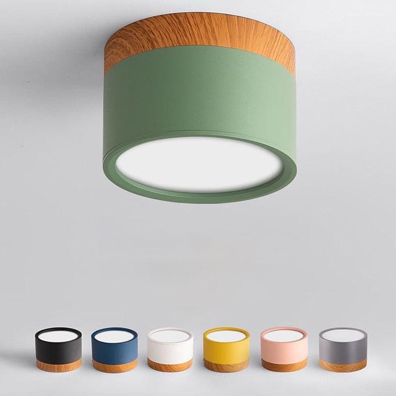Luminária de Teto Plafon Led Estilo Nórdico Astra