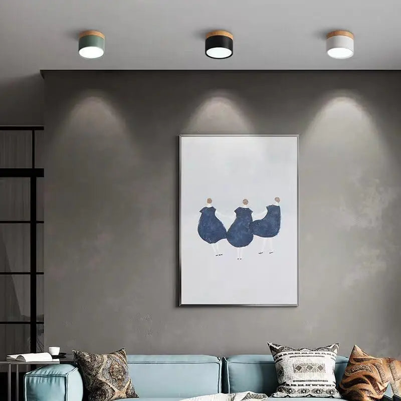 Luminária de Teto Plafon Led Estilo Nórdico Astra
