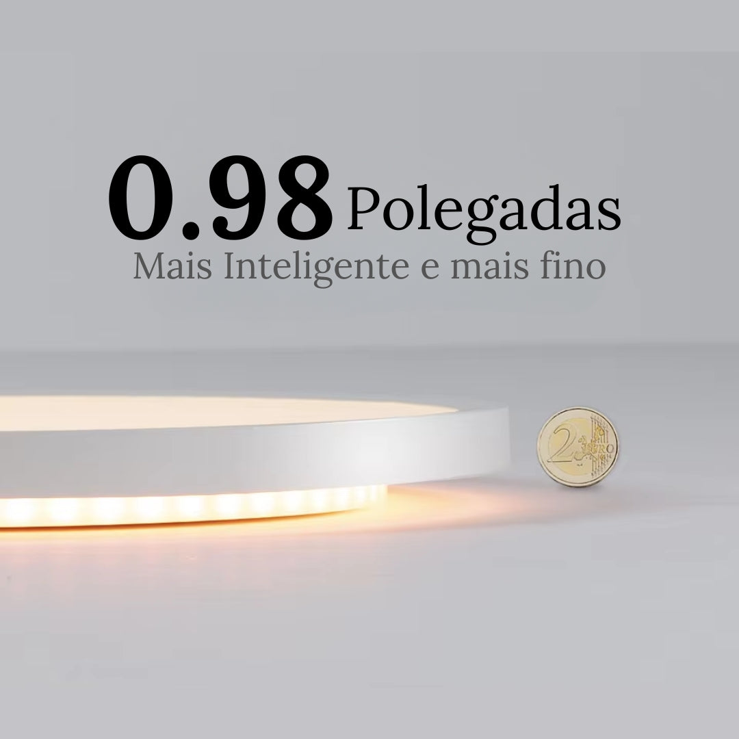Luminária de Teto Plafon LED Inteligente Lumaire