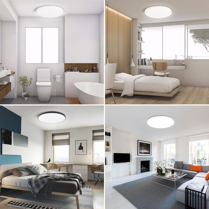 Luminária de Teto Plafon Led Sobrepor Moderna Lucent