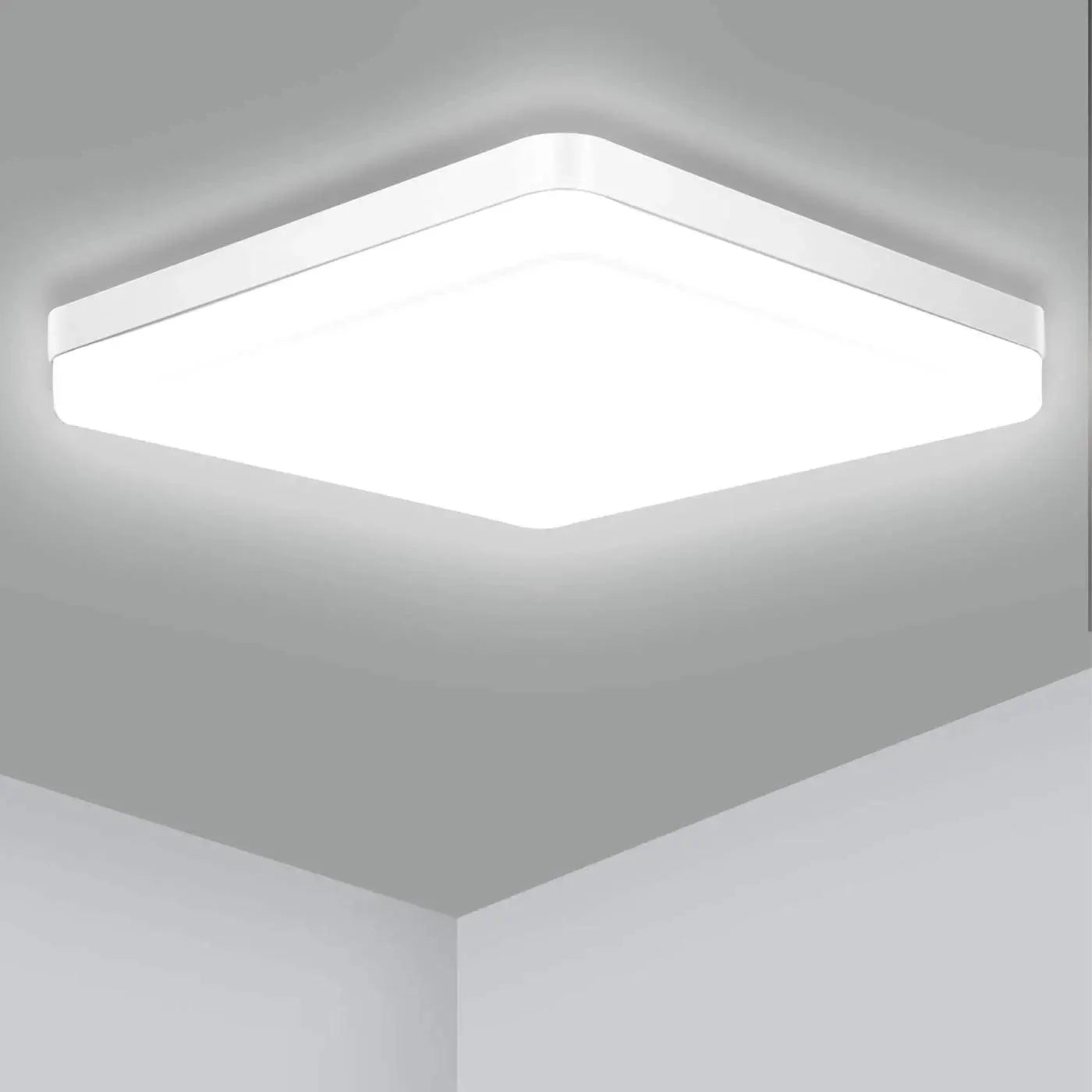 Luminária De Teto Plafon Quadrado LED Bivolt Aurum