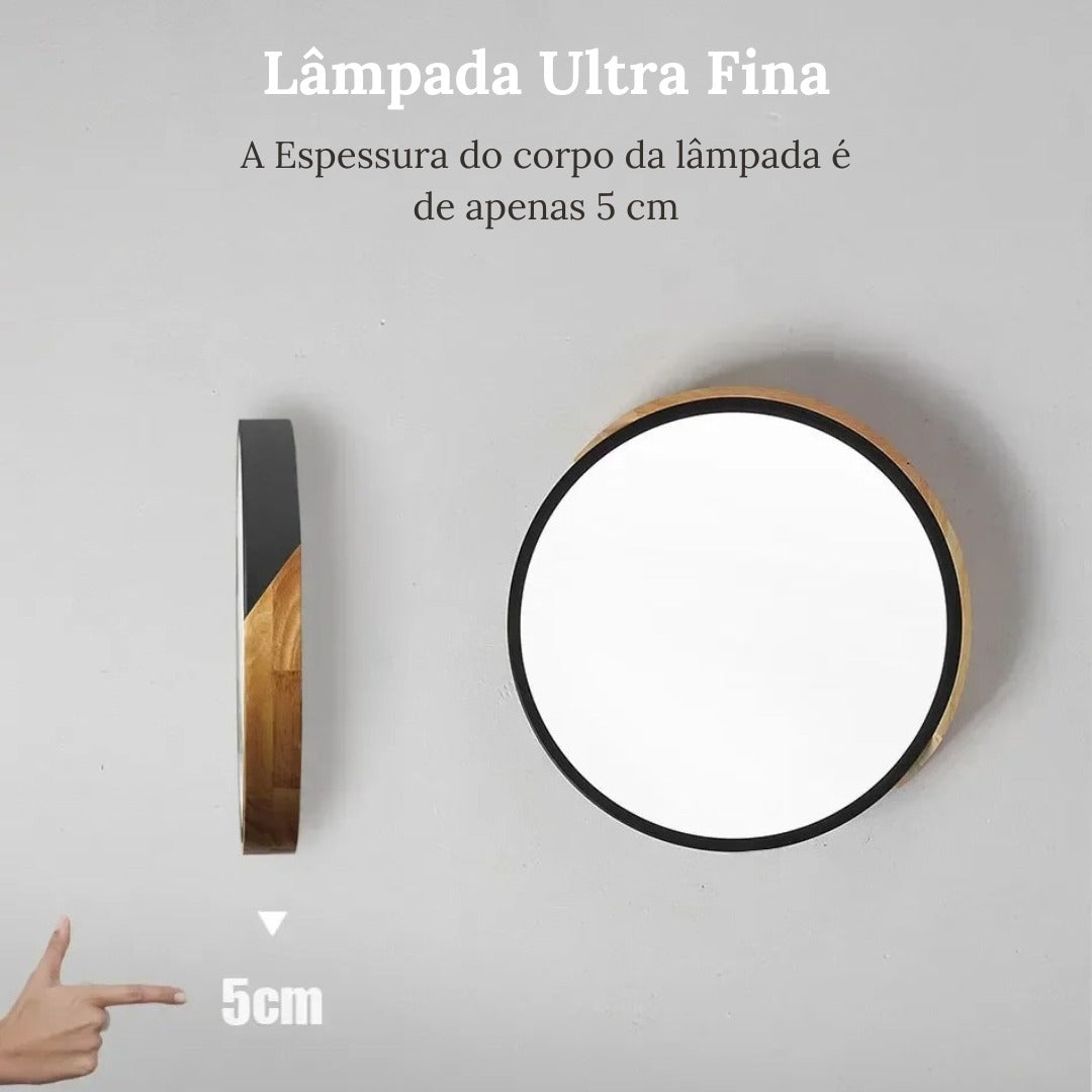 Luminária de Teto Plafon Redondo LED Aether