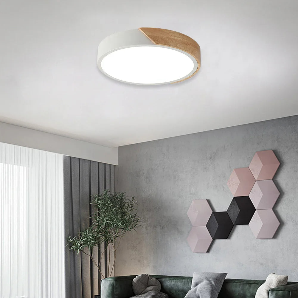 Luminária de Teto Plafon Redondo LED Aether