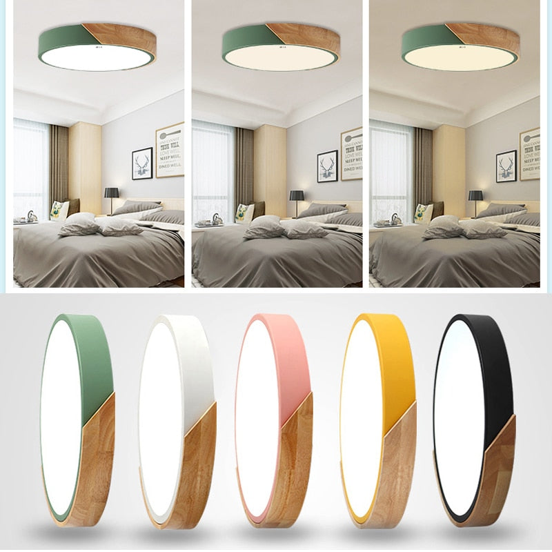 Luminária de Teto Plafon Redondo LED Aether