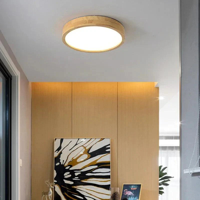Luminária de Teto Plafon Redondo Led Moderno Lumière