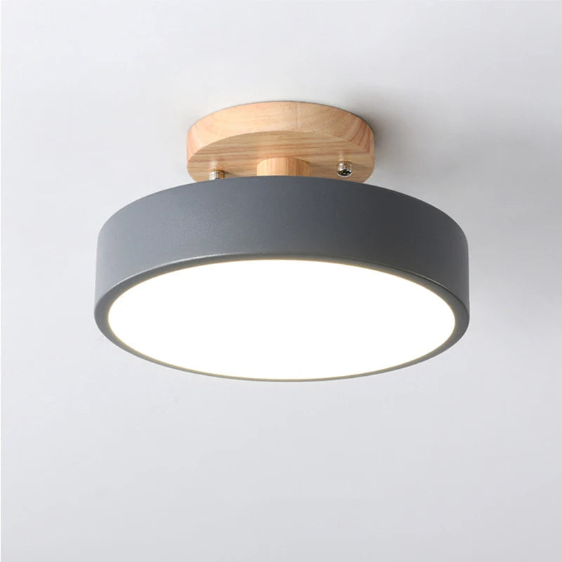 Luminária de Teto Plafon Redondo Led Nórdico Stellar