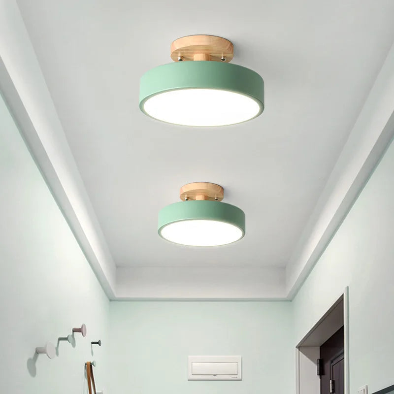 Luminária de Teto Plafon Redondo Led Nórdico Stellar