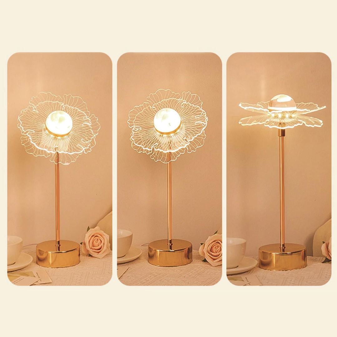 luminara de mesa led
