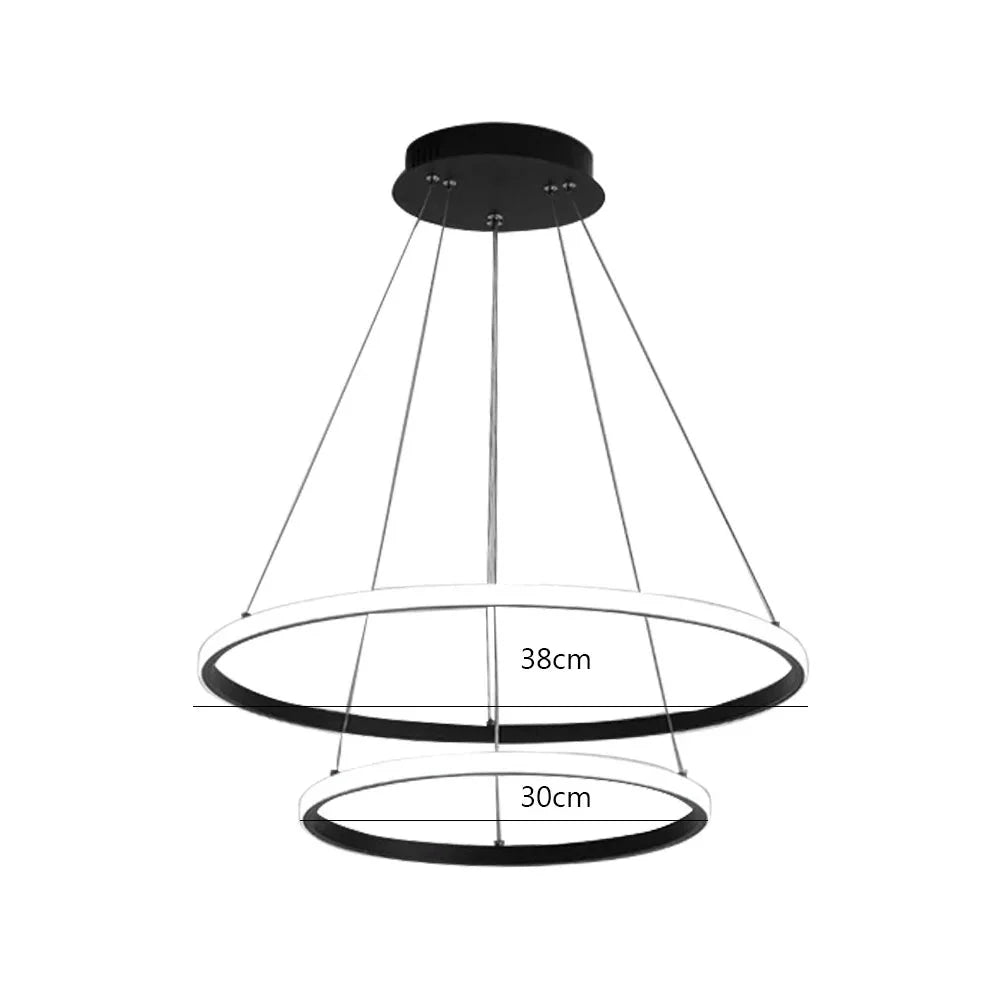 lustre pendente moderno led