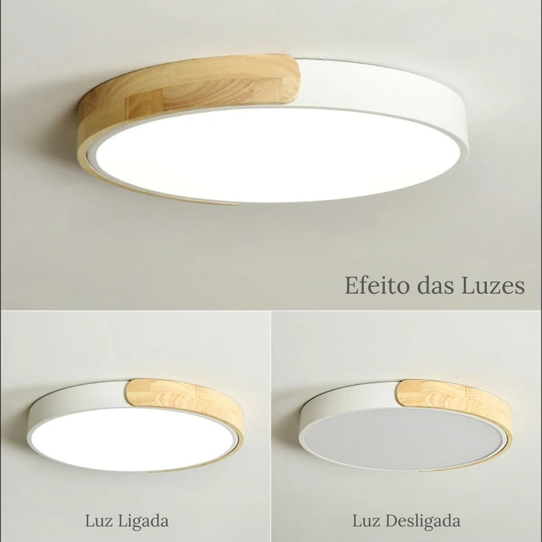 Plafon Led Sobrepor Luminária de Teto Luminare