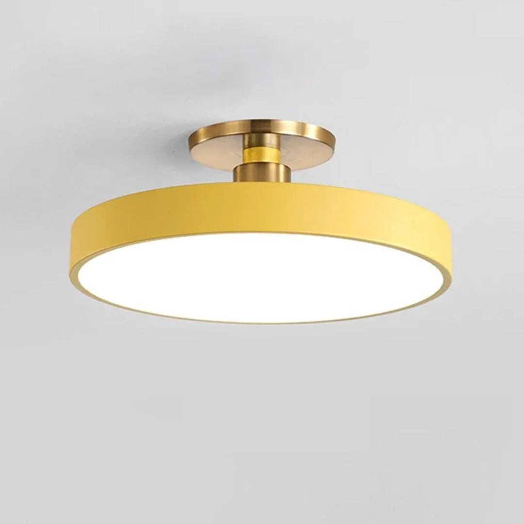 Plafon Redondo Sobrepor Modelo Nórdico Celestia