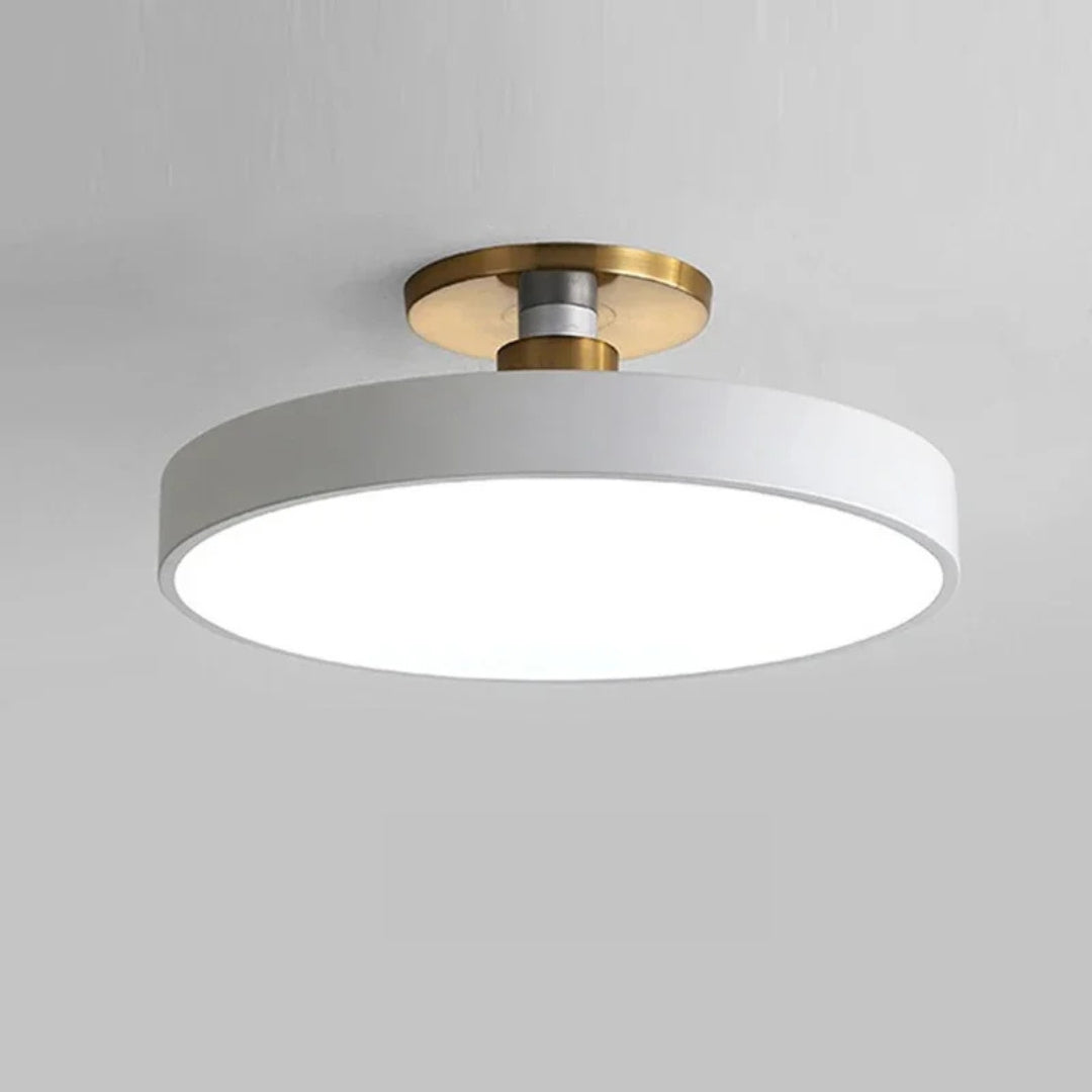 Plafon Redondo Sobrepor Modelo Nórdico Celestia