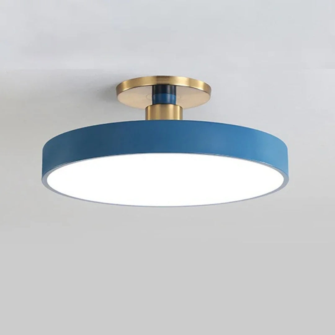 Plafon Redondo Sobrepor Modelo Nórdico Celestia