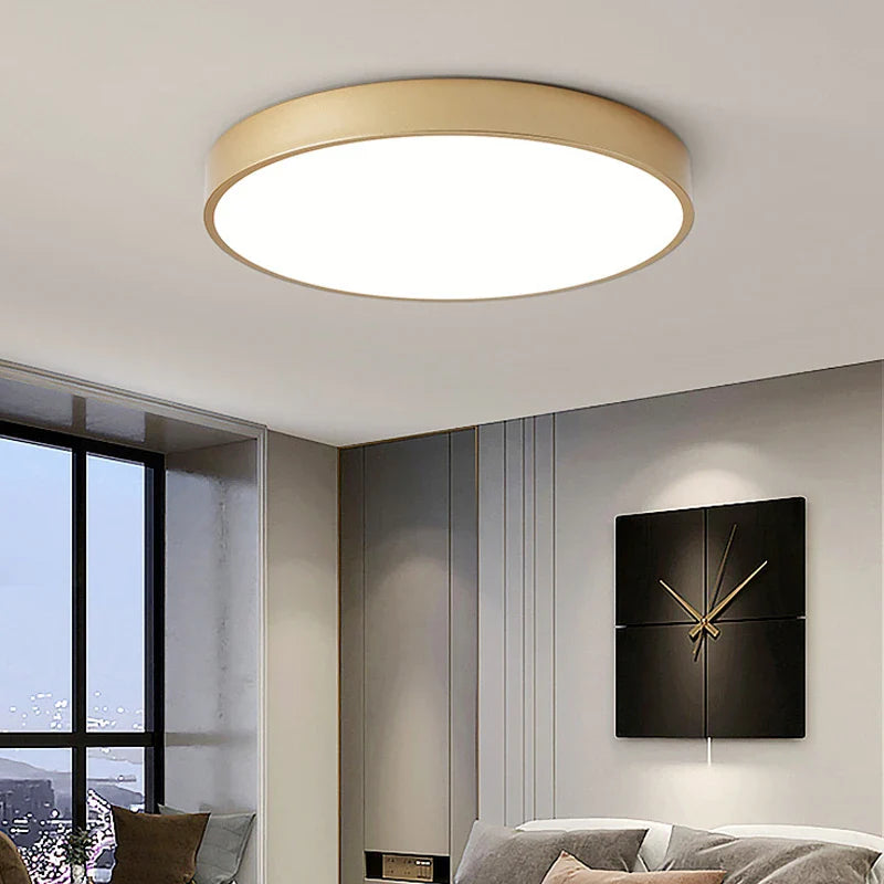 Plafon Sobrepor Led Nórdico Clarity