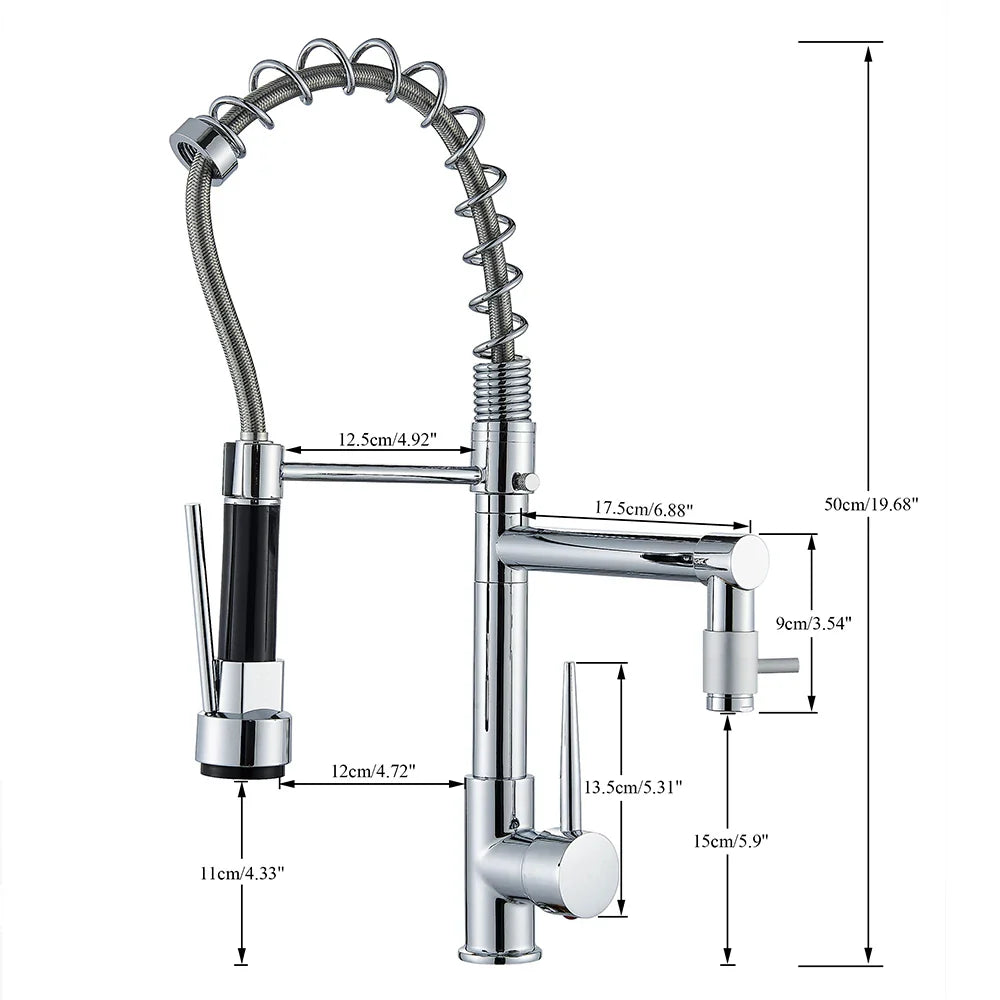 Torneira de Cozinha Gourmet Monocomando PuraFlow