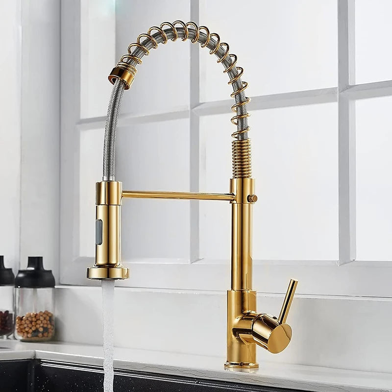 Torneira Gourmet Cozinha Com Extensor Quente e Frio Eleganza