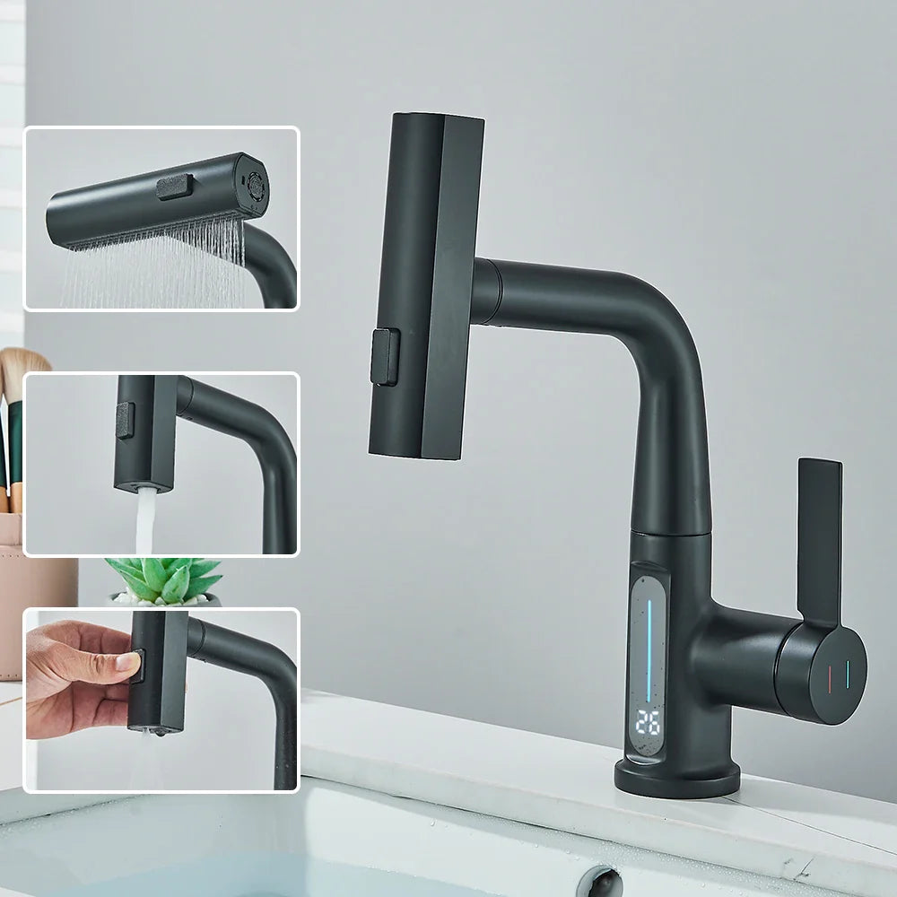 Torneira Gourmet Digital Com Sensor De Temperatura Stratto