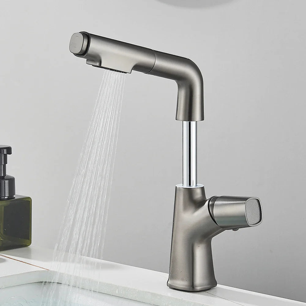 Torneira Gourmet Monocomando Para Banheiro Extensível Nimbus