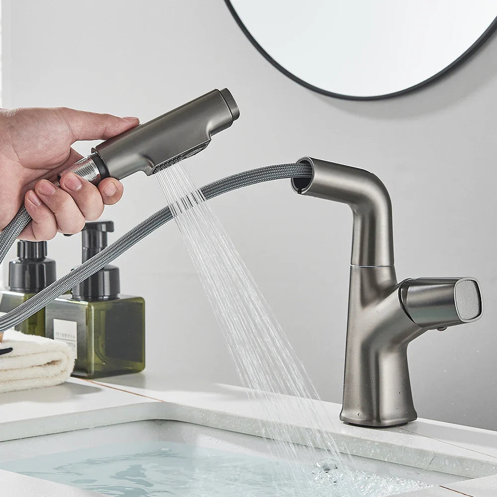Torneira Gourmet Monocomando Para Banheiro Extensível Nimbus